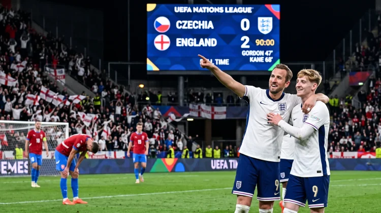 Kalahkan Ceko 2-0, Inggris Raih Kemenangan Perdana di Nations League