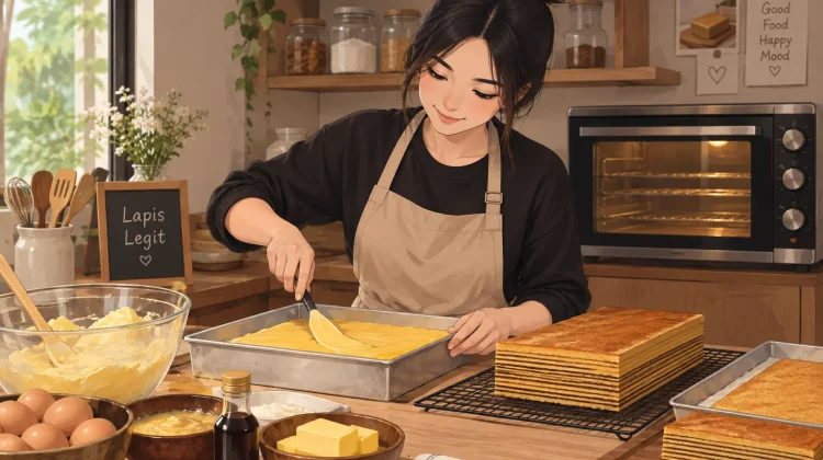 Cara Membuat Lapis Legit yang Lembut dan Berlapis