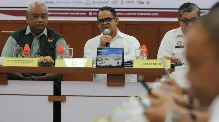 Plt. Sekda Dorong Percepatan Rehab-Rekon Pascabencana Hidrometeorologi Aceh