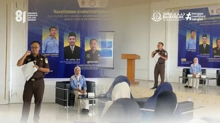 Kejari Lhokseumawe Perkuat Pemahaman Argumentasi Konstitusional