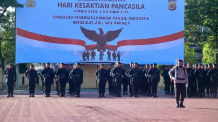 Irjen Pol. Ruddi Setiawan Pimpin Upacara Hari Kesaktian Pancasila