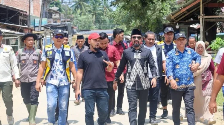 Jalan Lhok Dalam - Panton Rayeok M Aceh Timur Mulai Dikerjakan
