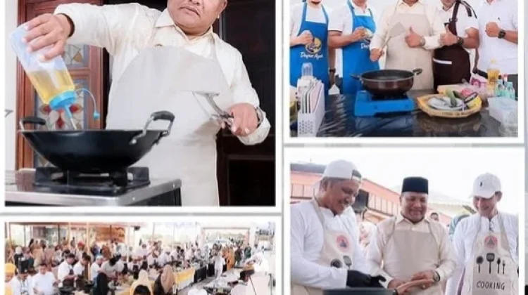 Bupati Bireuen Ikut Meriahkan Lomba Masak Nasi Goreng
