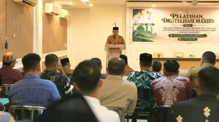 Wakil Walikota Lhokseumawe Dorong Digitalisasi Pengelolaan Masjid
