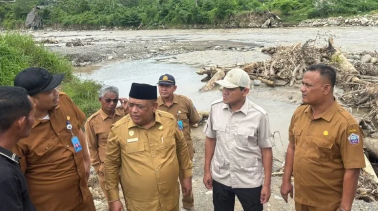 Tinjau Daerah Irigasi Seunong, Wagub Aceh Dorong Perbaikan Segera