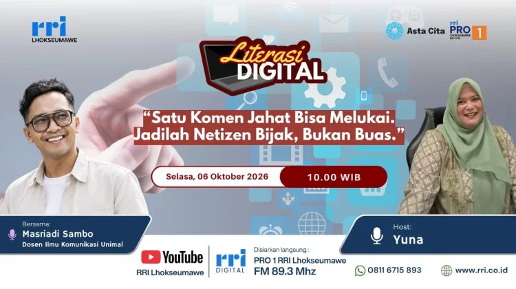 Masriadi Sambo Mendorong Netizen Bijak Berkomentar di Media Sosial