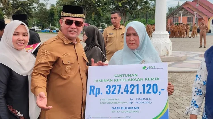 Banyak Pekerja Rentan di Aceh Utara sudah Didaftarkan ke BPJS Ketenagakerjaan