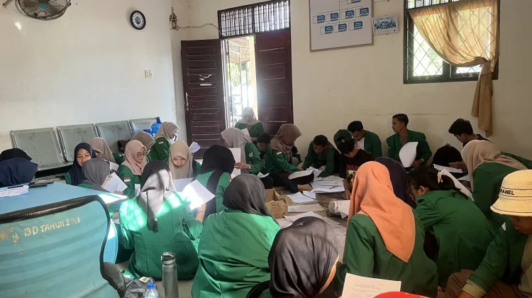 Mahasiswa KKN Unimal Laksanakan Sensus Penduduk