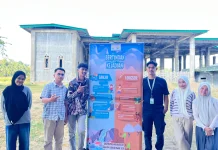 Mahasiswa Unimal Luncurkan Pamflet Mitigasi Bencana di Desa Cot Trieng