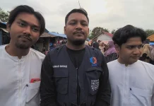 Relawan Aliansi Gerak Bersama Menembus Pedalaman Aceh Utara