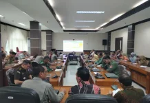 Pemkab Aceh Utara dan Tim Satgas Bahas Percepatan Pemulihan