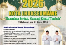 Bazar Ramadhan 2026 Lhokseumawe Resmi Digelar