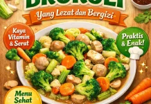 Jadikan Menu Capcay Brokoli Menu Berbuka