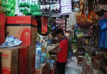 Aktivitas jual beli di pusat pasar Kota Lhokseumawe Masih Sepi