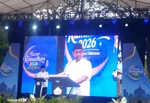 Menteri Ekraf Resmikan Bazar Ramadhan 2026 di Lhokseumawe