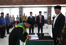 Bupati Aceh Utara Lantik 23 Pejabat dan 8 Kepala Sekolah