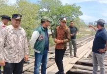 HRD Minta BPJN Lanjutkan Pembangunan Jembatan Rawa Mas