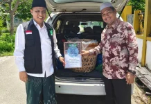 PCNU Lhokseumawe Salur Daging untuk Buka Puasa Korban Banjir