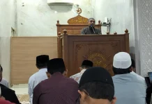 Ukhuwah Islamiyah Jadi Pesan Tarawih di Masjid Taqwa Muhammadiyah