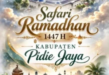 Safari Ramadhan, Pemkab Pidie Jaya Salurkan Bansos Rp975 Juta untuk 76 Masjid