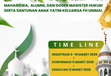Magister Hukum Unimal Gelar Bukber dan Santuni Yatim