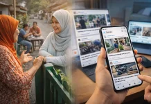 Dari Tetangga ke Timeline