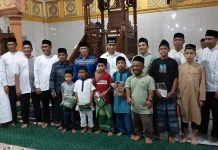 Kapolres Lhokseumawe Hadiri Anjangsana Ramadhan diMasjid Syura Meunasah Mee