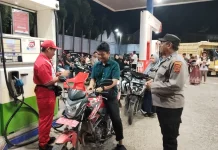 Antisipasi Panic Buying BBM, Polres Kerahkan Personel Amankan Antrean