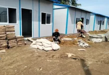 Kodim 0103/Aceh Utara Pantau Progres Pembangunan Huntap di Lapang