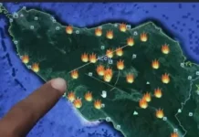 Satelit BMKG Pantau 12 Hotspot di Aceh Timur