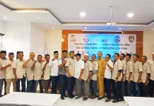 DPW Aceh Lantik DPK Tani Merdeka Aceh Utara
