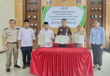 Kemenag Bireuen Perpanjang MoU dengan Kejaksaan dan BPN