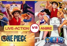 Anime vs Live Action One Piece