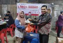 Donor Darah Spesial Ramadhan, Elmansyur Peduli Kumpulkan 35 Kantong Darah di Dewan