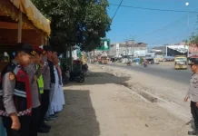 Polres Lhokseumawe Dirikan Pos Pengamanan Arus Mudik 2026