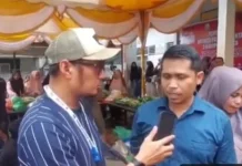 Bulog Lhokseumawe Pasok Sembako di Operasi Pasar jelang Idul Fitri