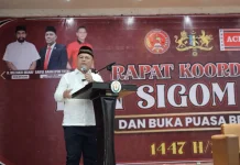 Bupati Aceh Utara Refleksi Satu Tahun Kepemimpinan di Rakor Ban Sigom Pasee