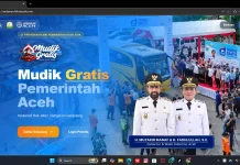 Program Mudik Gratis Aceh Kembali Digelar