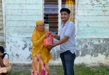 PDI Perjuangan Aceh Utara Rangkul Mahasiswa Salurkan Bantuan