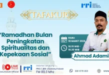 Ramadan Momentum Peningkatan Spiritualitas dan Kepedulian Sosial