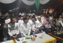 Takbir Menggema di Lhokseumawe, Pabung Kodim 0103/Aut Hadiri Pelepasan Pawai