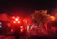 Tiga Rumah Terbakar di Mongeudong Lhokseumawe