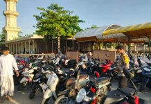 Shalat Idul Fitri di Masjid Mideun Syuhada Berlangsung Khidmat