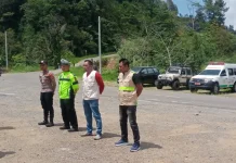 Personel Operasi Ketupat Seulawah Amankan Jalur Wisata Gunung Salak