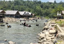 Sungai Lhok Buloh Ramai, Wisata Alam Jadi Favorit saat Lebaran