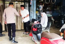 Polsek Baktiya Berikan himbauan Kamtibmas kepada warga