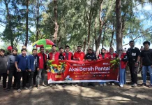 Banteng Muda Indonesia, DPC BMI Pidie Gelar Aksi Bersih Pantai di Kota Sigli