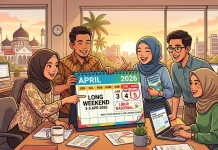 Daftar Tanggal Merah Bulan April 2026, Ada Peluang Long Weekend