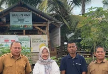 Kementrian Lingkungan Hidup Tinjau Bank Sampah di Aceh Utara