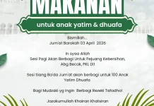 Jum’at Barokah Lhokseumawe Ajak Masyarakat Berbagi  untuk Anak Yatim dan Dhuafa